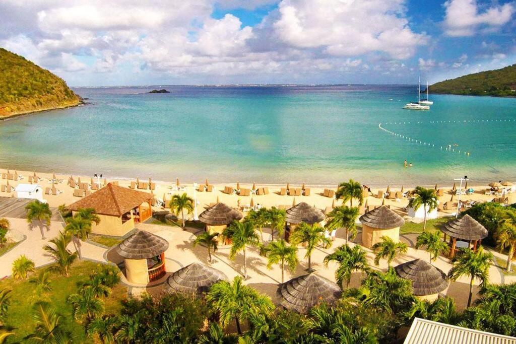 Le Palmier Bleu, Cocon Tropical, Plage & Piscine Anse Marcel Экстерьер фото